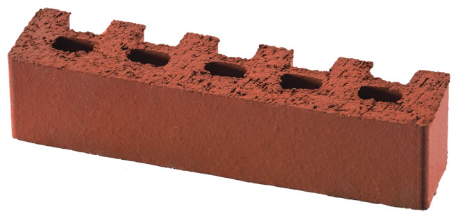 Pressed Brick with Cut-To-Hole