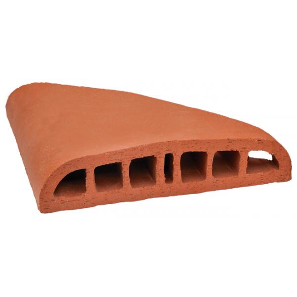 Double Nose Oval Coping Brick (Corner)