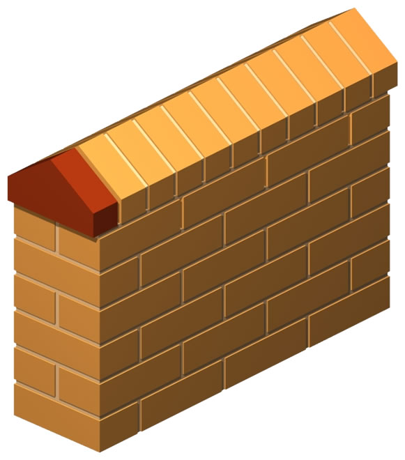 Small Coping Press Brick (Solid)